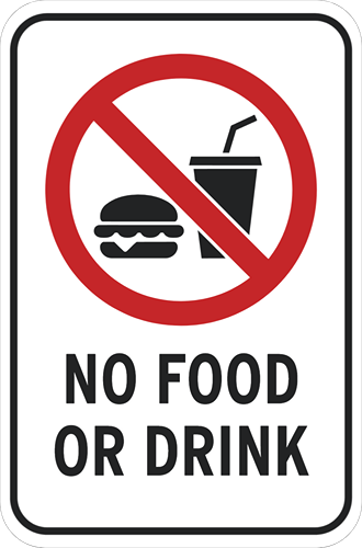 No_Food_or_Drink_12x18_Vertical_1